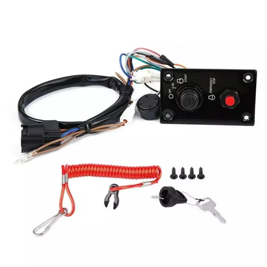Ignition Key Switch Panel for Suzuki Outboard (37100)