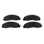 Set of 4 Akebono ProACT Ultra Front Ceramic Brake Pads for Dodge Ram 2500 3500 (2003–2023)