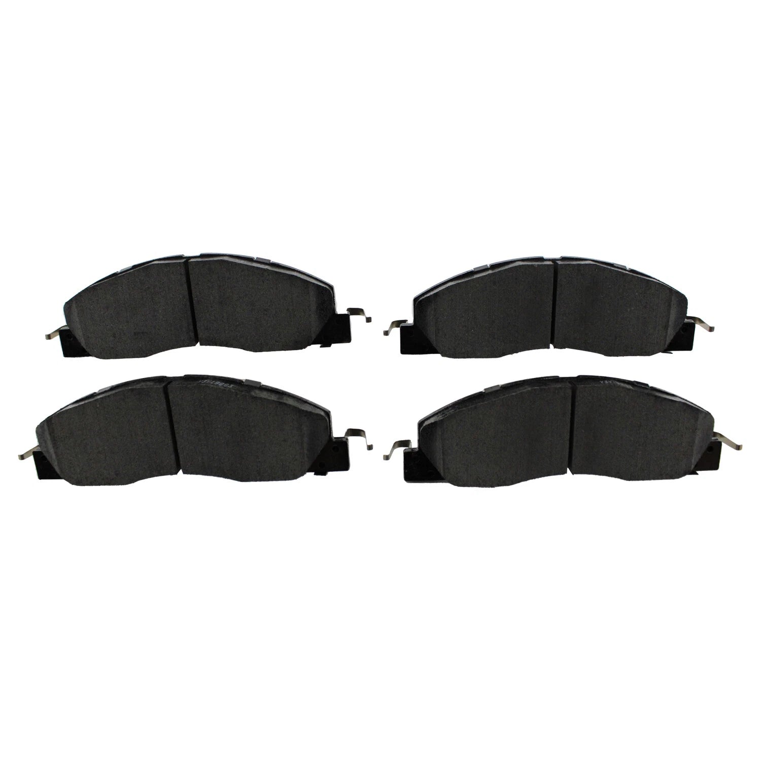 Set of 4 Akebono ProACT Ultra Front Ceramic Brake Pads for Dodge Ram 2500 3500 (2003–2023)