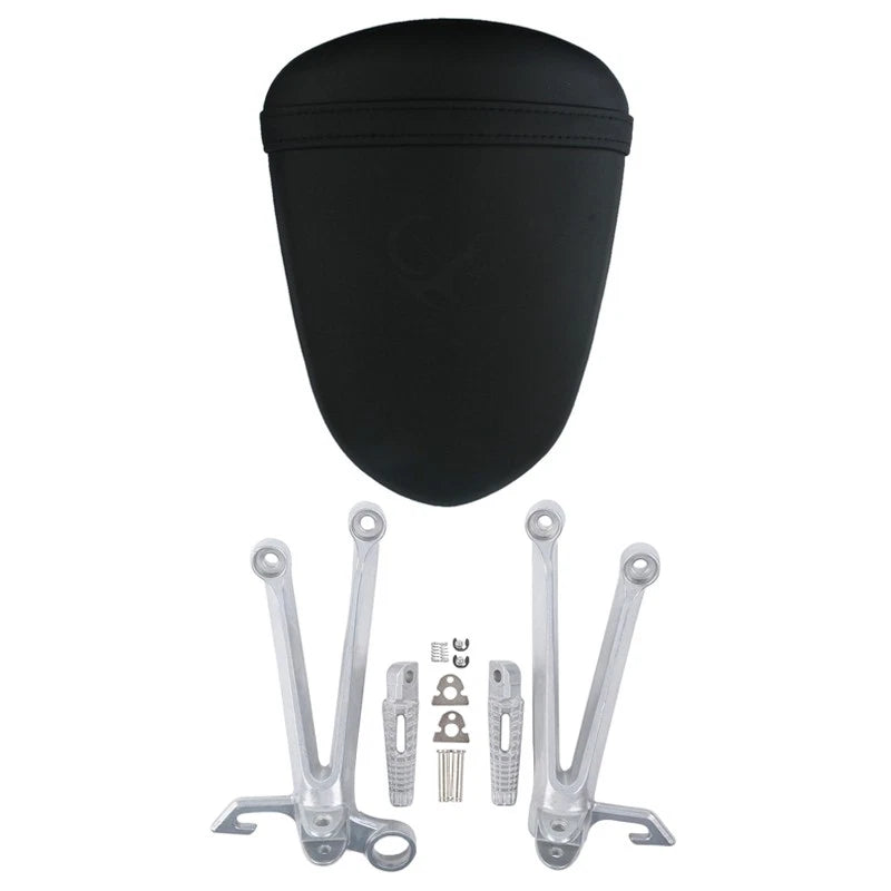 Rear Passenger Seat & Footpeg Footrest Bracket for Suzuki GSXR1000 (2005–2006)