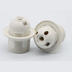 E27 Lamp Holders Set of 2 with Internal Screw Terminals for Easy Installation