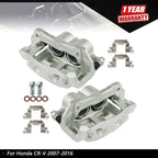 2X Front Brake Calipers for Honda CR-V (2007–2016) Acura RDX (2007–2012)