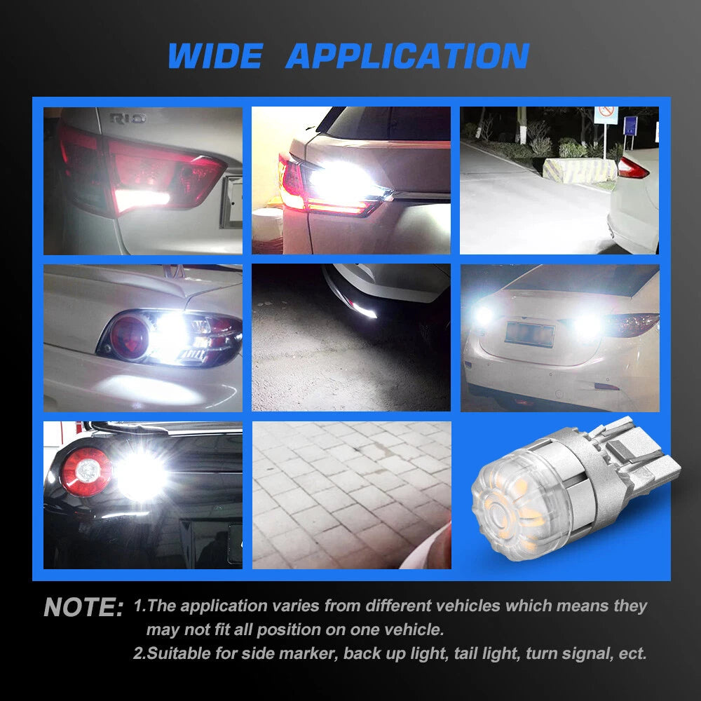 T20 580 7443 LED Indicator Bulb Kit for Universal Vehicles (All Years)