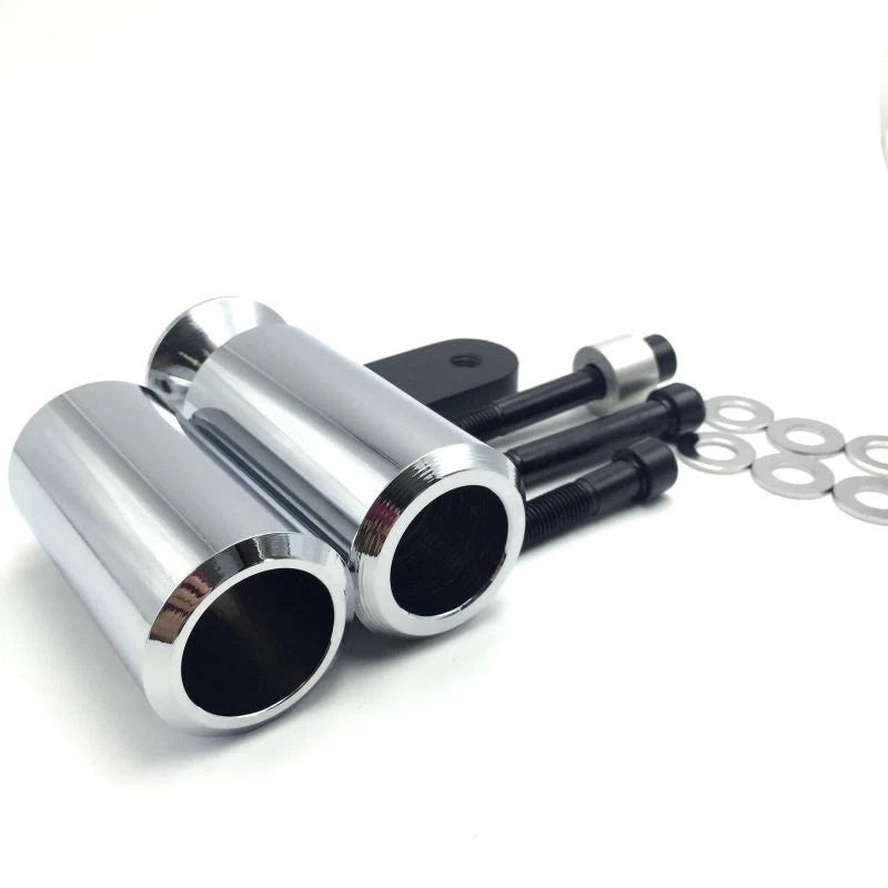 Chrome Aluminum Frame Sliders for Yamaha YZF R6 (2006–2007) 06-07