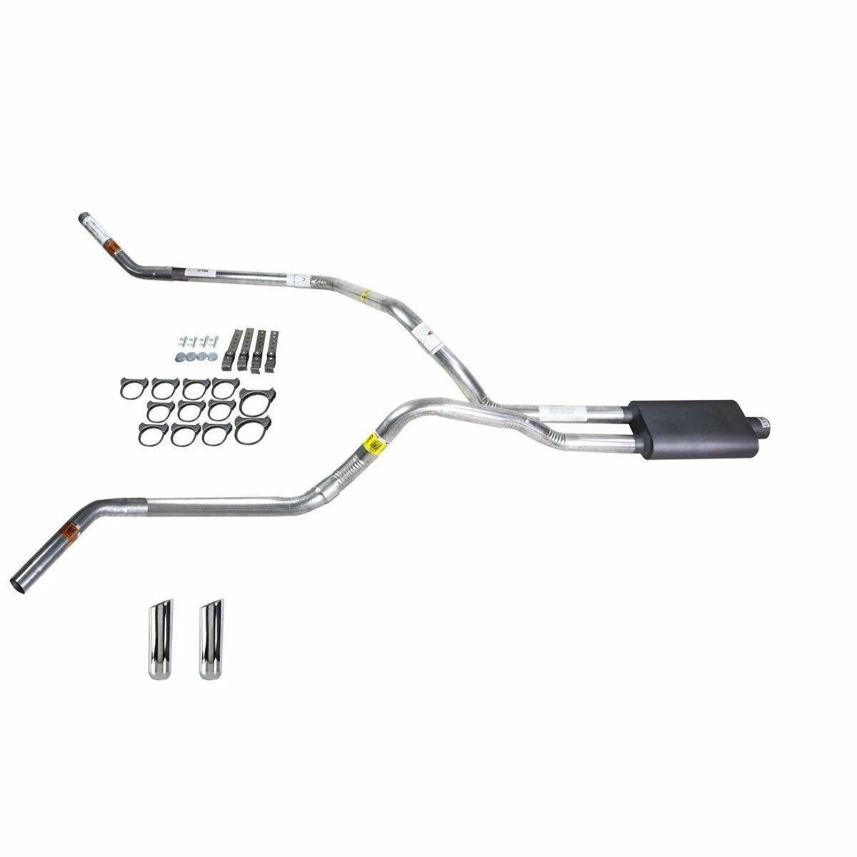 Dual Exhaust Pipe with Flowsound Muffler for Dakota (1987-1996)
