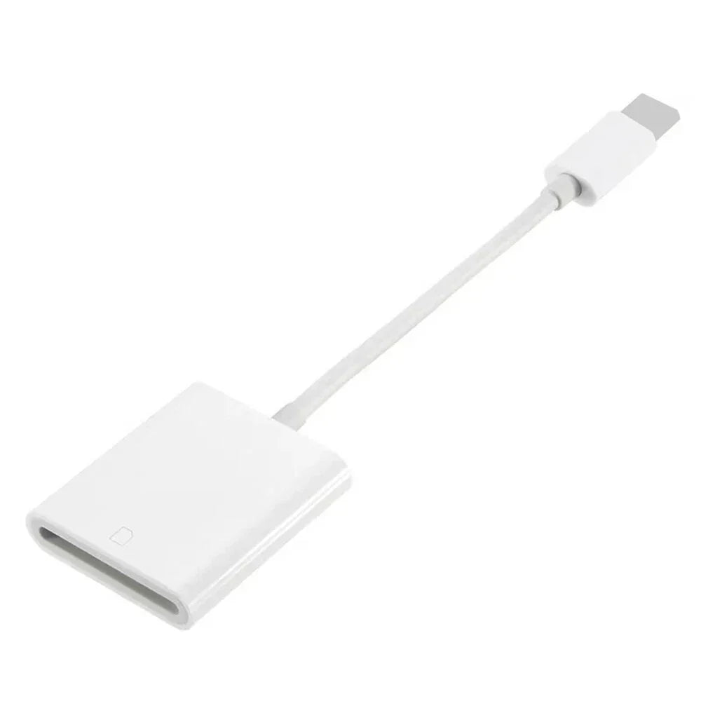 SD Card Adapter for iPad iPhone 7 8 X Xs 11 12 13 14 Pro Max (2017-2023)