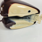 Gas Fuel Tank for Harley-Davidson Touring (2008–2023) Sand Pearl/Canyon Brown