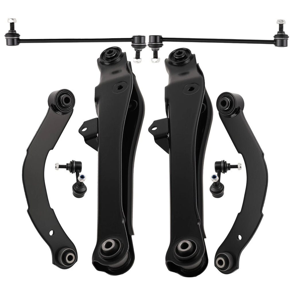 Rear Upper Lower Control Arm Sway Bar Lateral Links for Jeep Compass (2007–2009)
