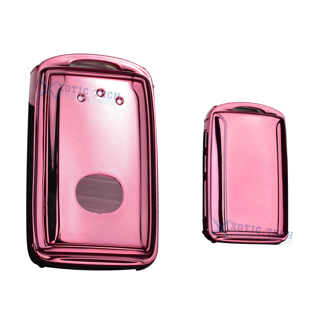 Pink Soft TPU Remote Key Fob Cover Case for Mazda 3 (2019–2025)