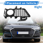 1 Pc Fog Light Grill for BMW 3 Series (2012–2018) No. 51118062632 Black
