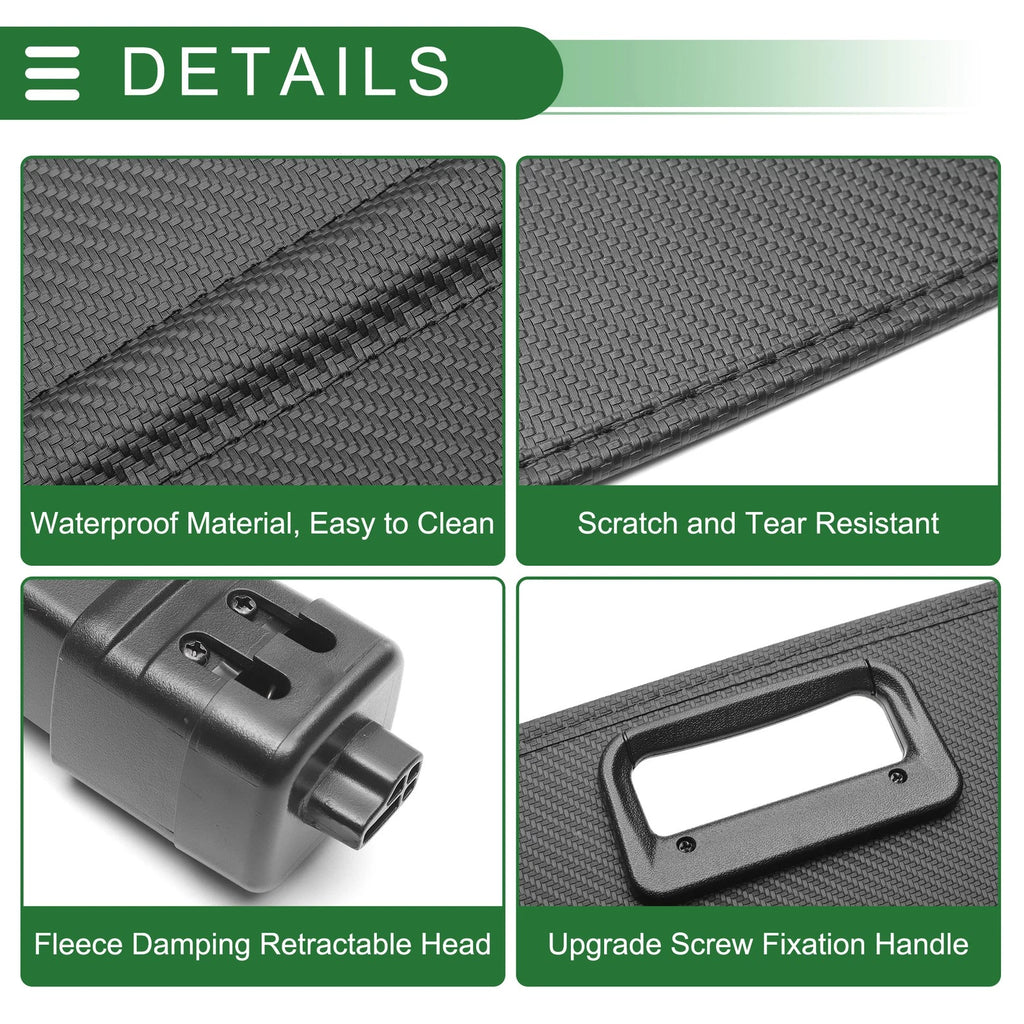 Retractable Cargo Cover for Buick Enclave (2021–2023) Black Carbon Fiber