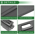 Retractable Cargo Cover for Buick Enclave (2021–2023) Black Carbon Fiber
