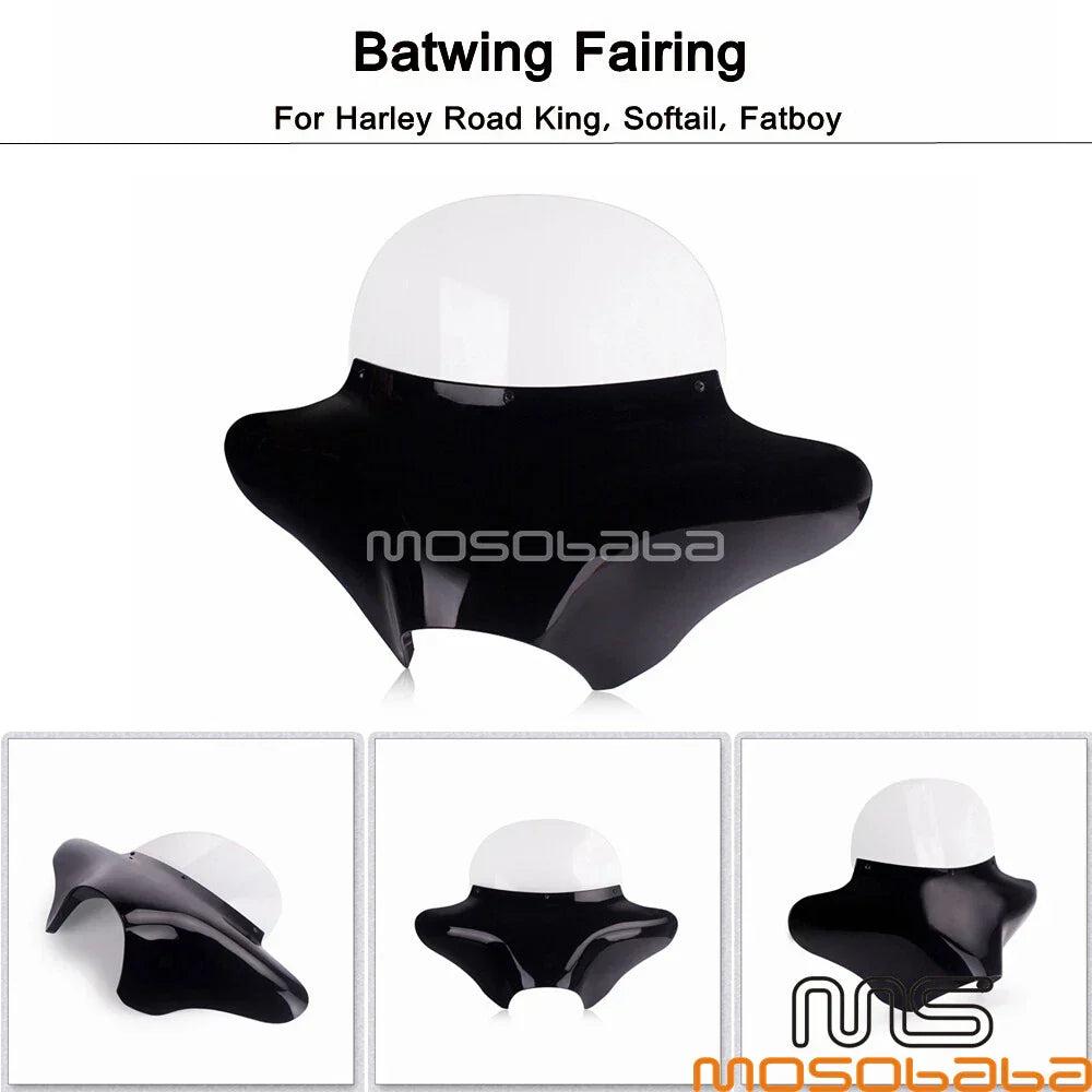 Headlight Windshield for Harley Road King Softail Fatboy (2014-2023)