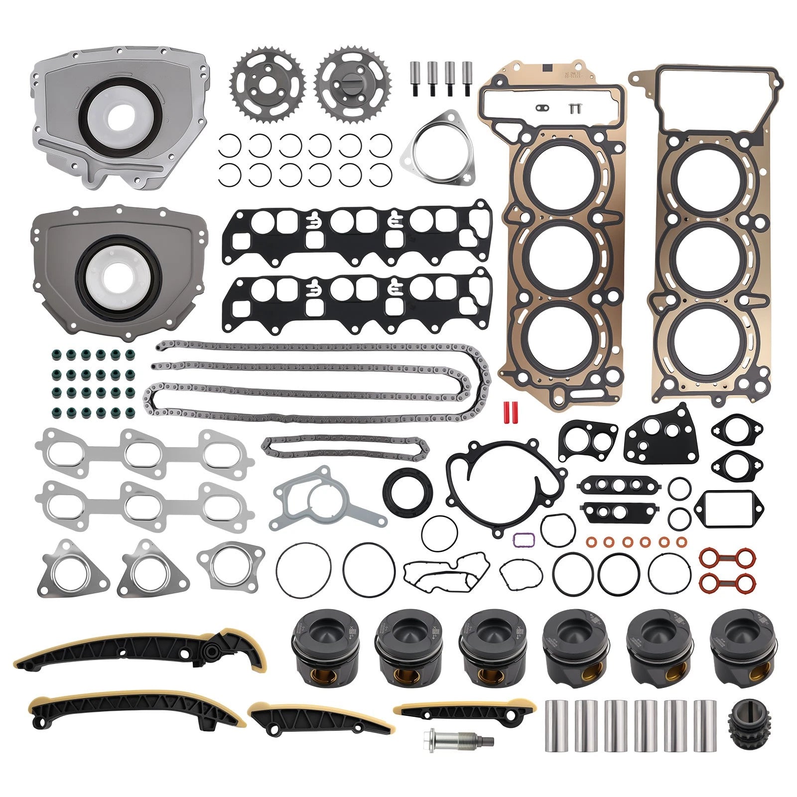 Engine Rebuild Kit for Mercedes-Benz Sprinter 2500 3500 OM642 (2007–2018)