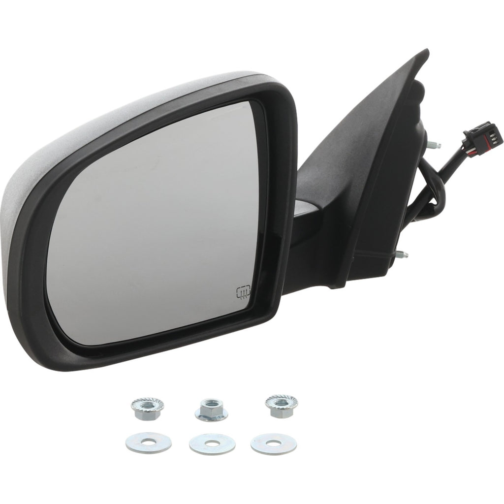 Power Mirror for Jeep Cherokee (2014–2018) Left Heated Manual Fold Black