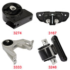 Set of 4 Motor & Trans Mounts for Dodge Journey (2011–2019) A5551 A5443 A5589 A5543