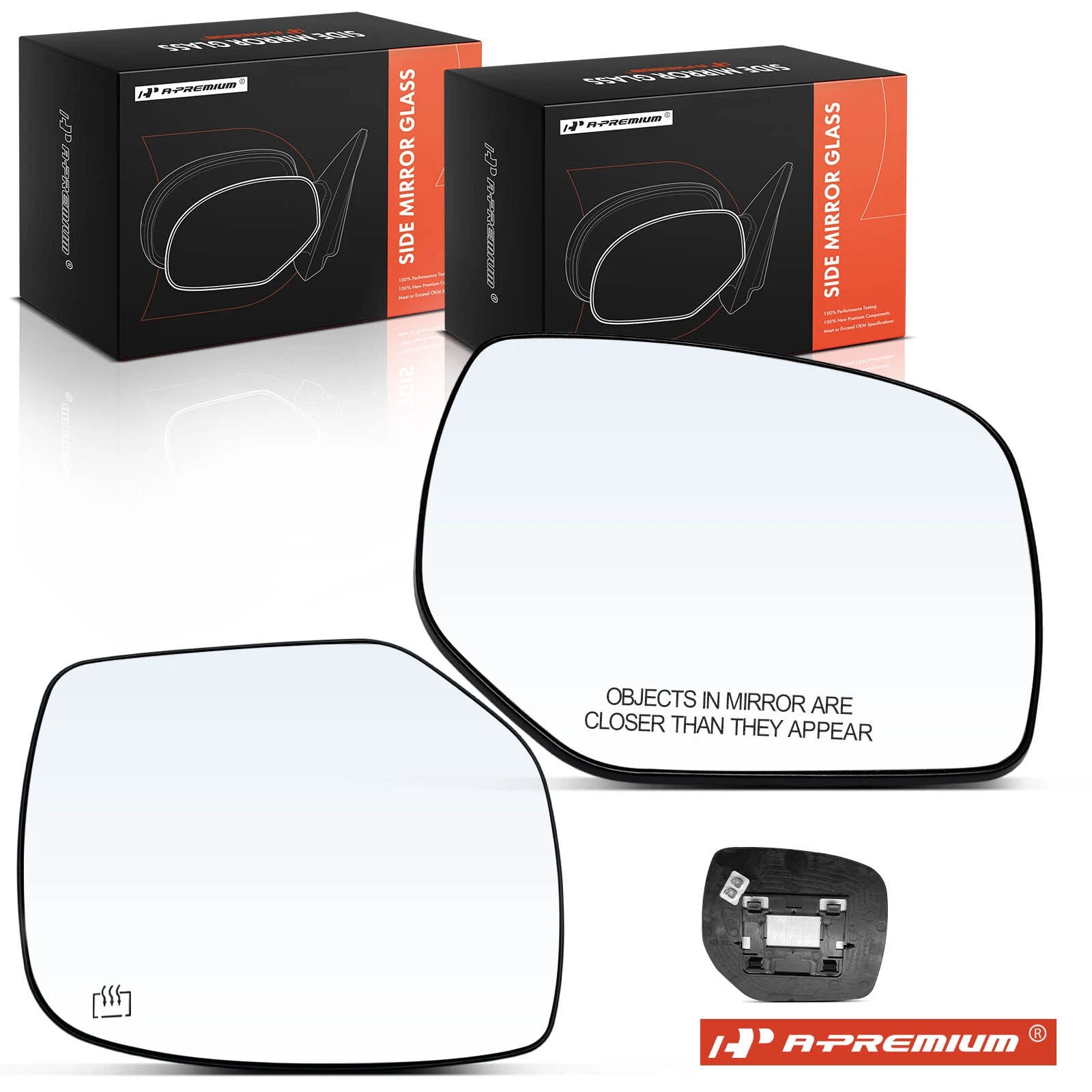 Heated Power Mirror Glass Pair for Subaru Forester (2014–2016)