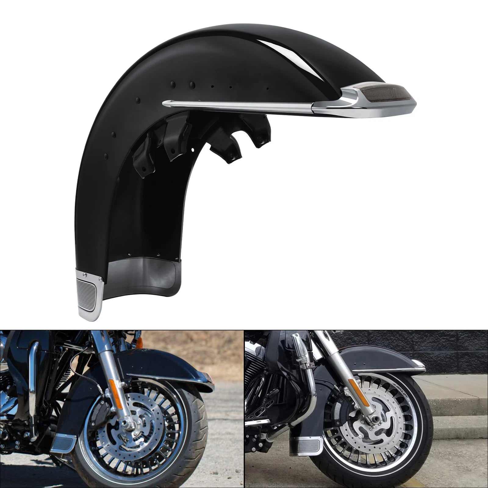 Front Fender for Harley Touring Electra Glide Road King FLHT (1989–2013)