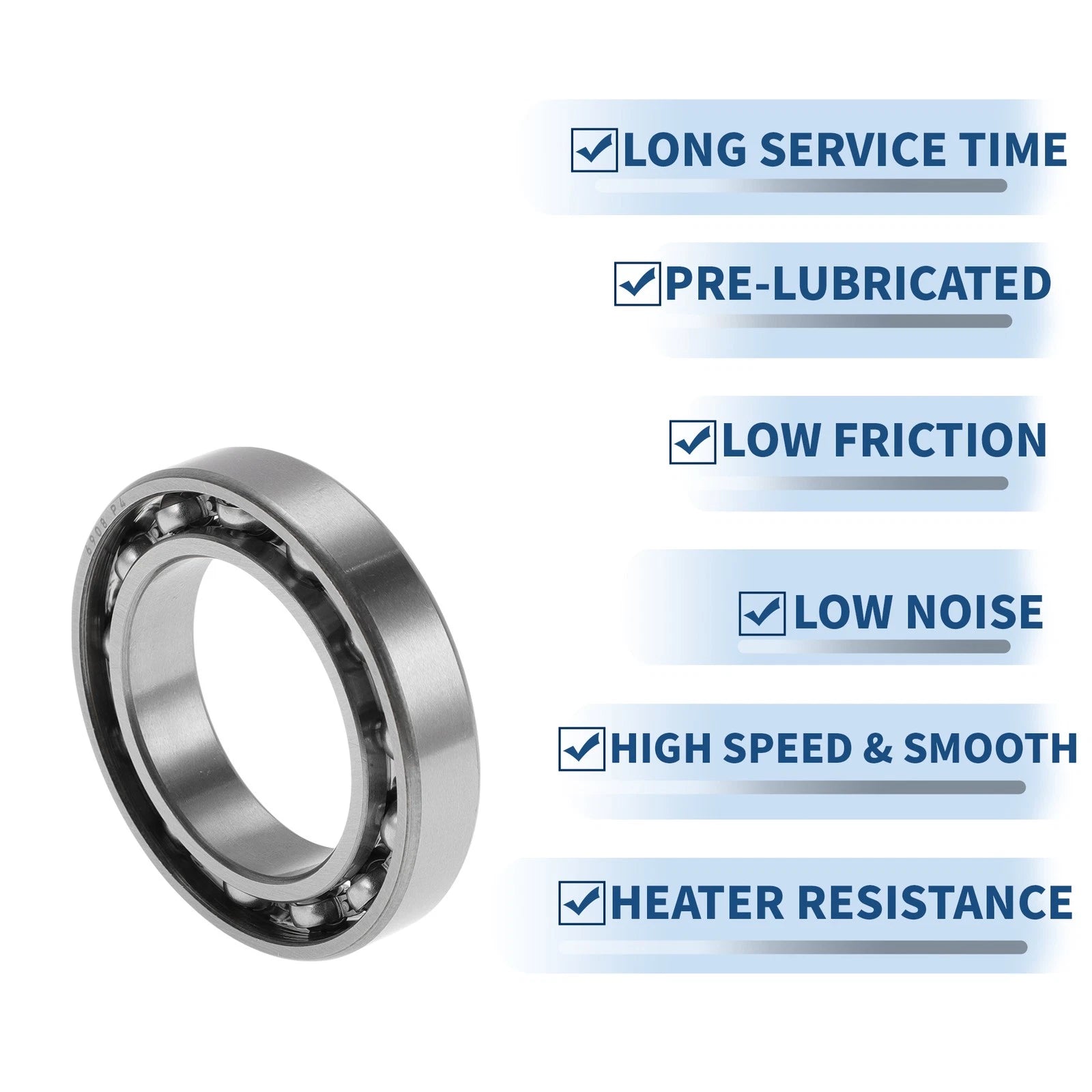Deep Groove Ball Bearing 40x62x12mm for Various Applications (6908)