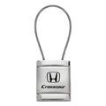 Satin-Chrome Cable Keychain - Officially Licensed for Honda CrossTour