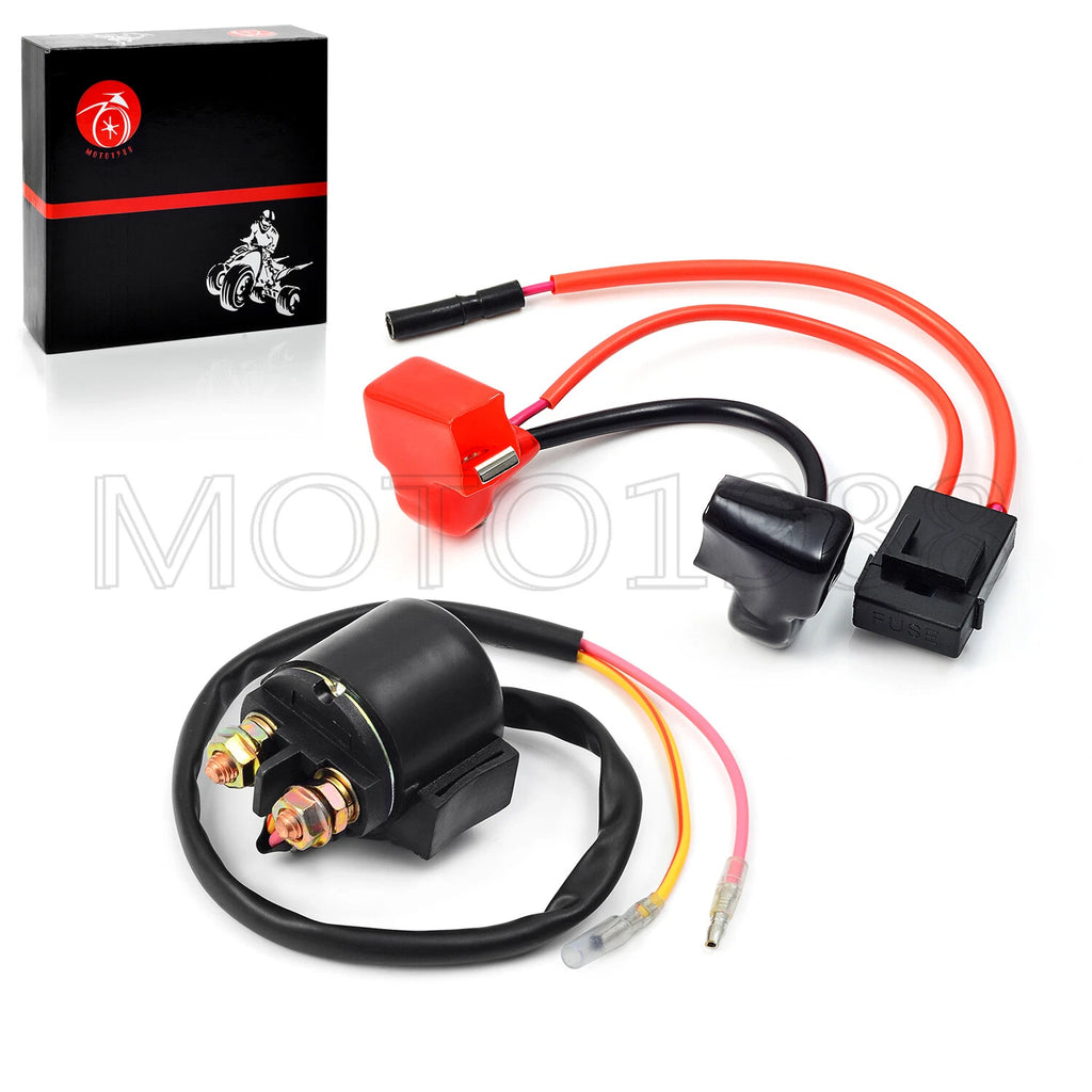 Starter Relay Solenoid & Battery Cable for Honda TRX400EX (1999-2007)