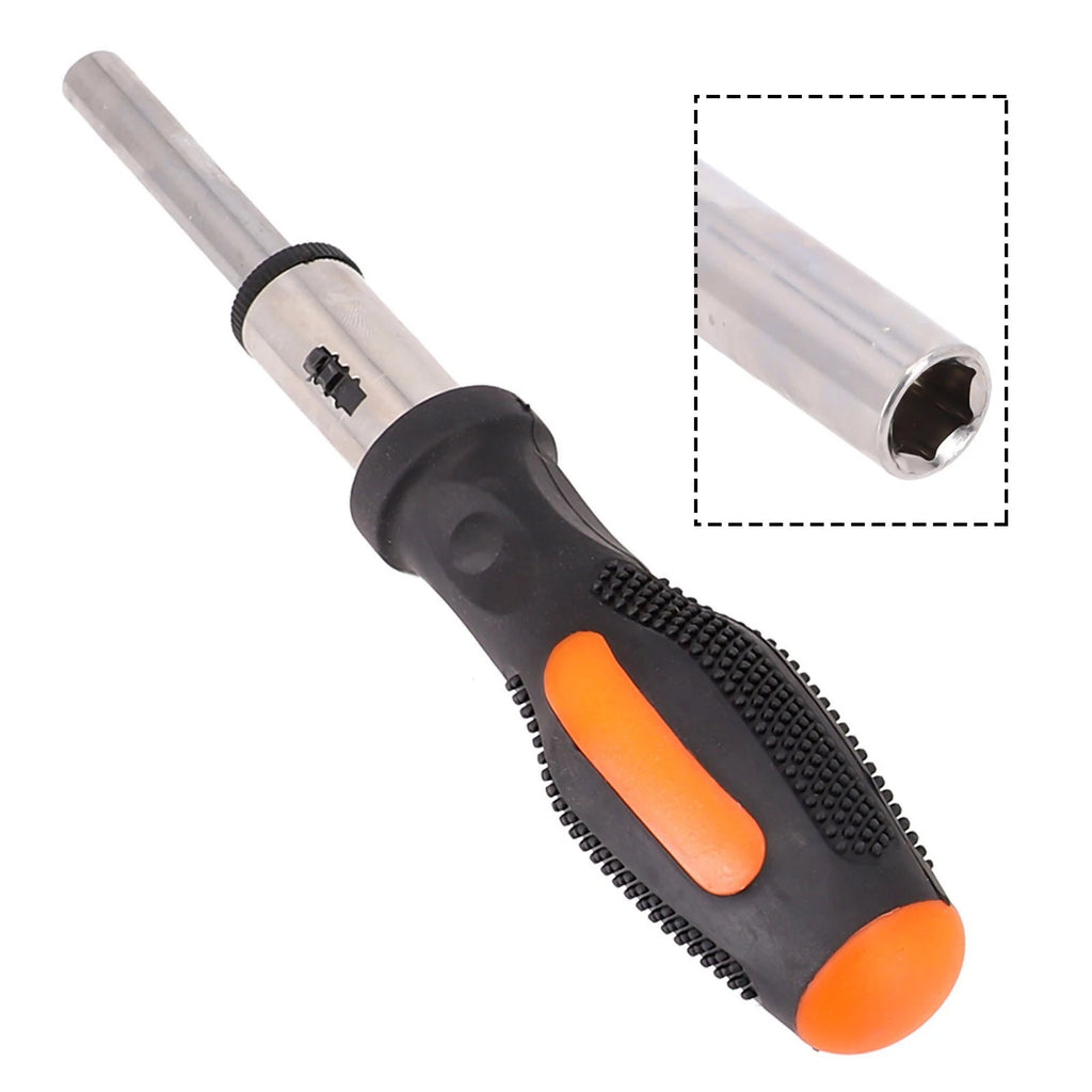 Screwdriver Handle Ratchet Bit Set for Automotive Use