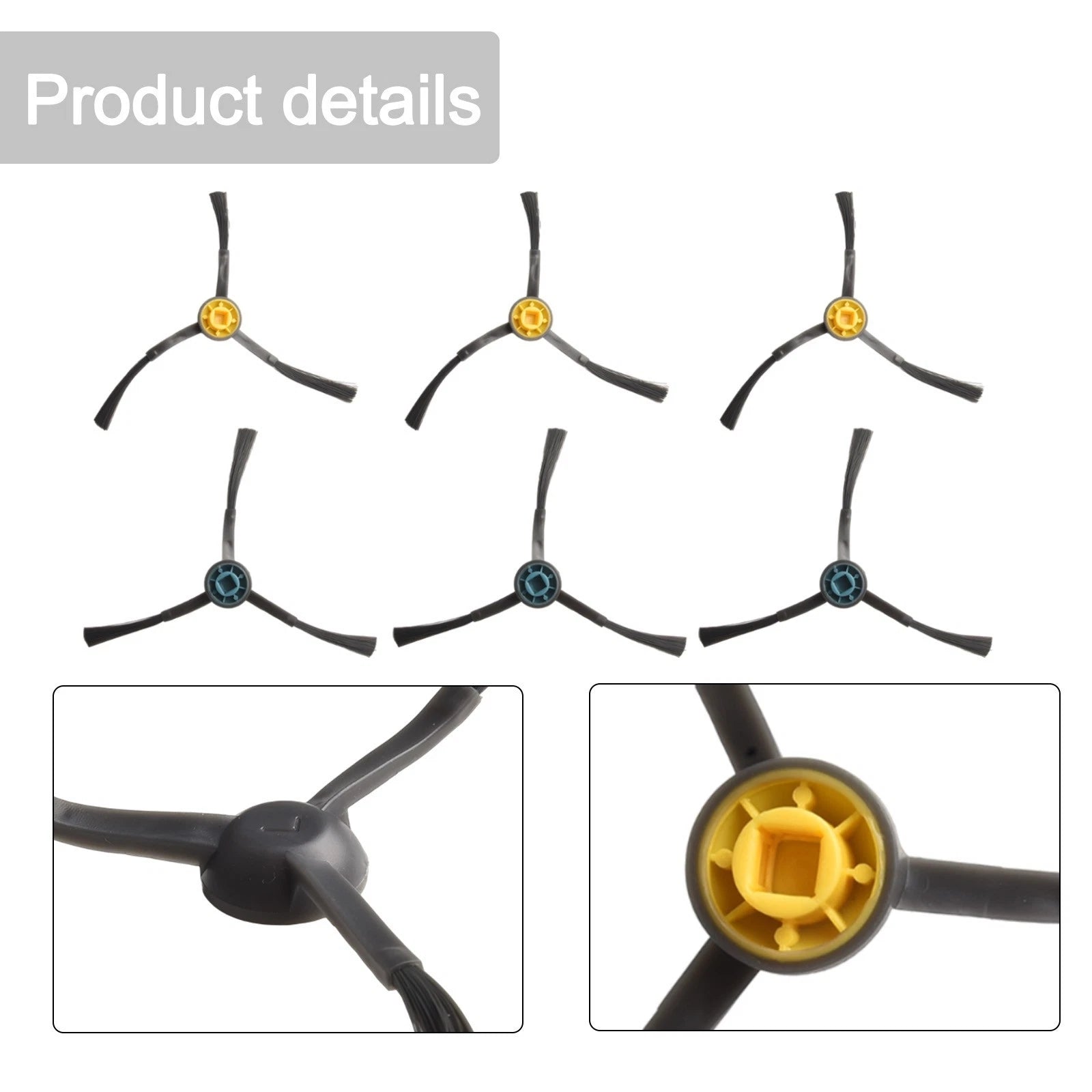 Side Brushes for Vacuum Cleaner (Compatible with )