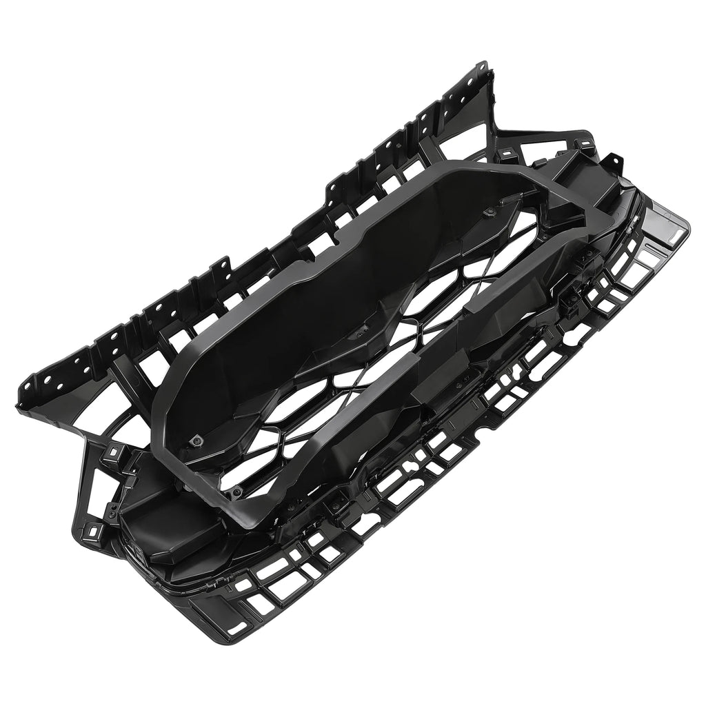 Front Bumper Grille for Honda HR-V (2023-2024) Matte Black Honeycomb