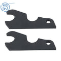 2 Pack Quick Attach Bucket Ears for Kubota KX71 U35 KX91 KX121 KX040 