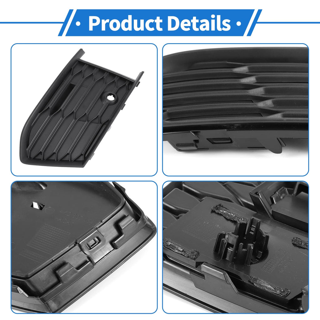 1 Pc Fog Light Grill for Audi A6 (2019–2023) No. 4K0807648A