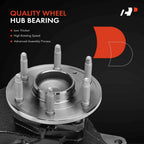 Front Right Steering Knuckle & Hub Bearing for Chevy Silverado 1500 (2007â2018)