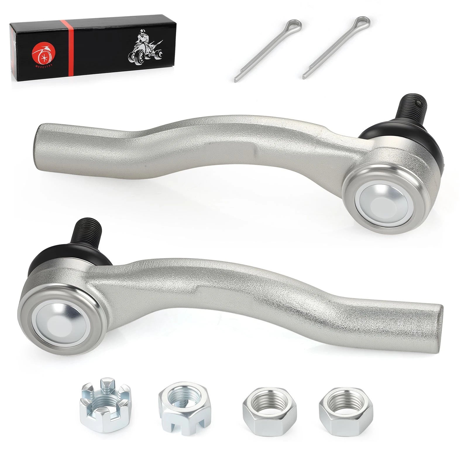 Set of 2 Outer Tie Rod Ends for Honda Pioneer 1000-5 SXS1000M5 (2016–2021)