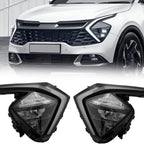 Pair of LED Headlight Assemblies for Kia Sportage (2022–2024)