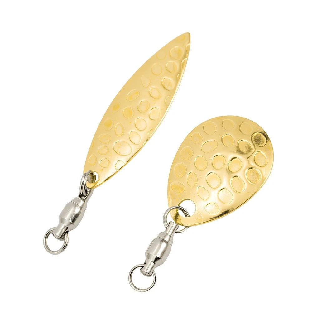 Rotating Sequined Metal Lure Bait Pack for Fishing (48 Pieces)