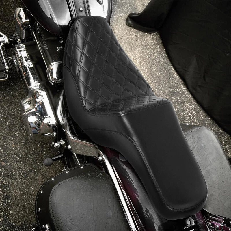 Driver Passenger Seat for Harley Dyna Fat Bob FXDF Street Bob (2006–2017)
