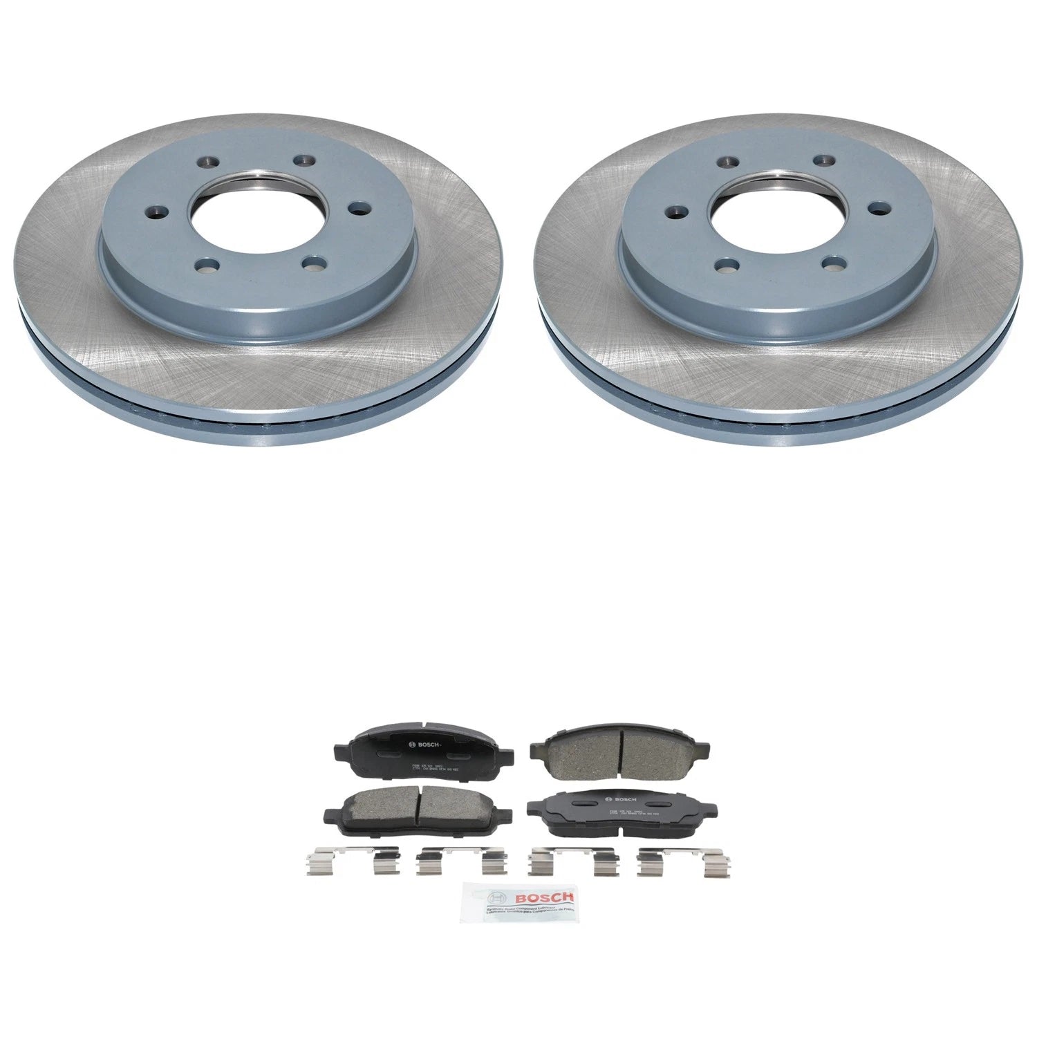 DuraGo Front Rotor & Bosch QuietCast Ceramic Brake Pad Kit for Ford F-150 (2015–2023)