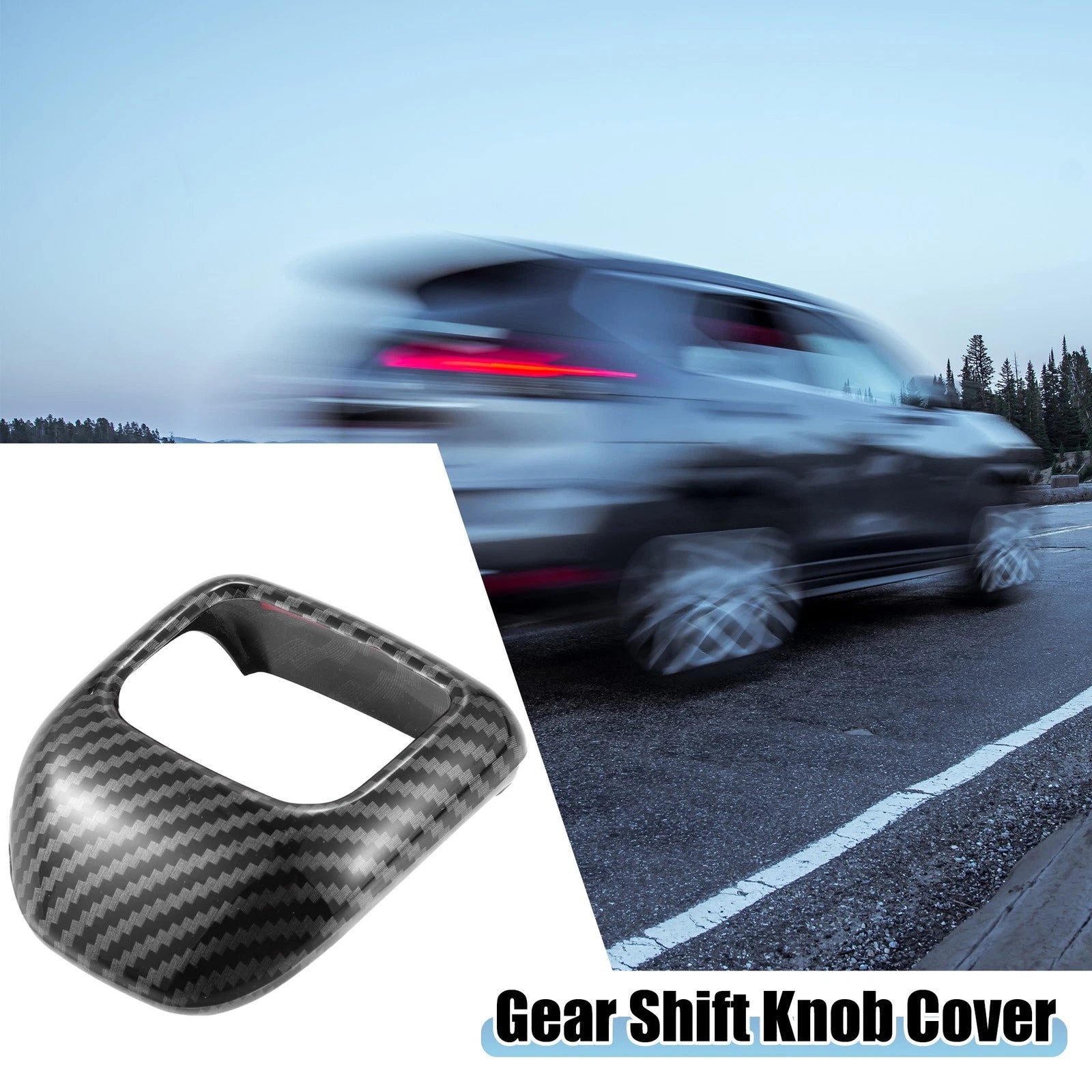 Gear Shift Lever Cover for Nissan Rogue (2022–2023) Black Trim