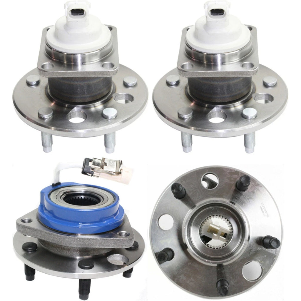 Wheel Hubs for Buick Century (1997–2003) Front & Rear with Bearing FWD ABS