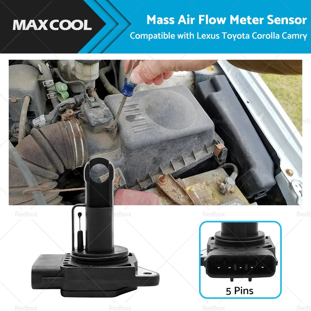 Mass Air Flow Meter Sensor for Toyota Corolla Hilux Prado (22204-22010)