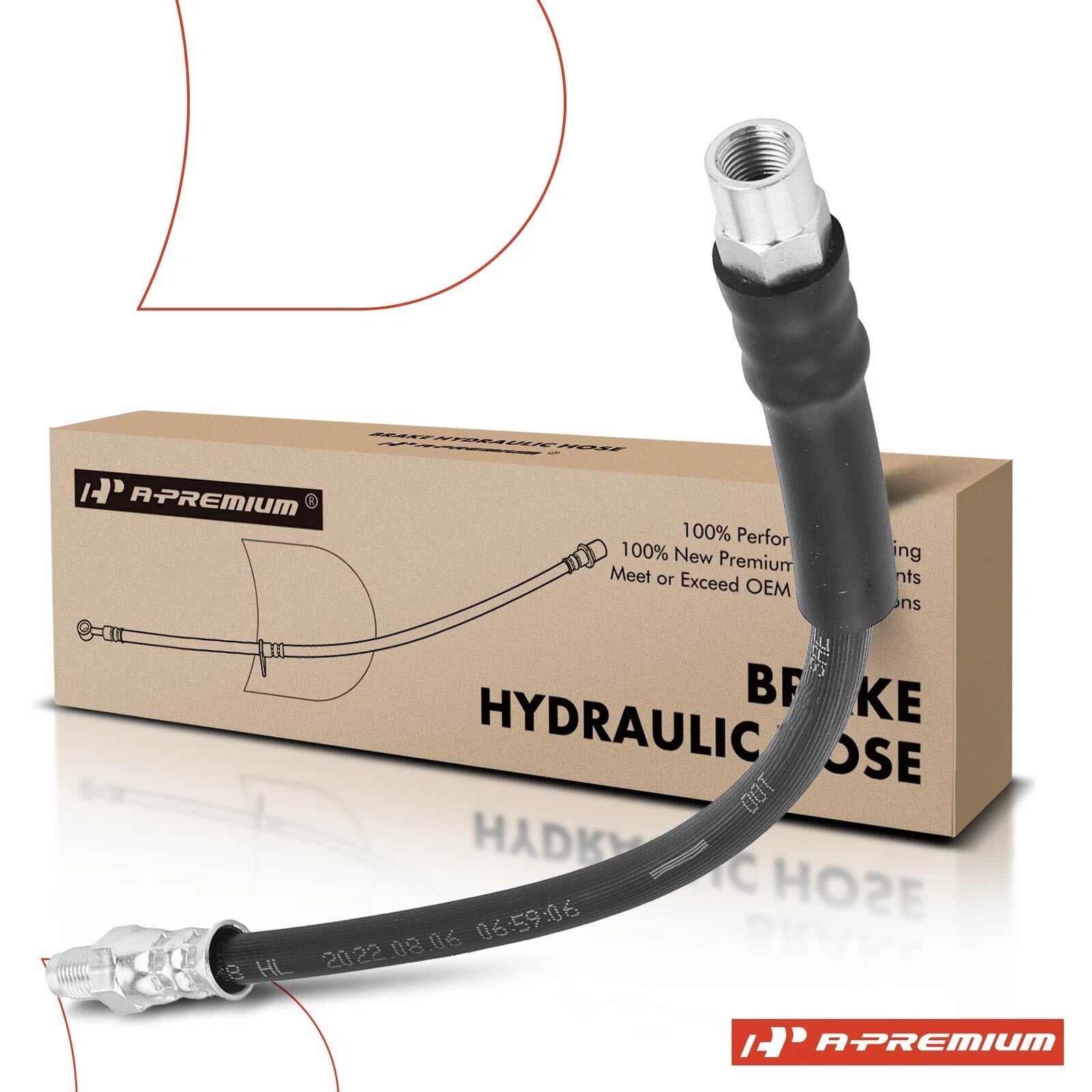 Brake Hydraulic Hose for BMW 318i 325is 525i 530xi 745i (1992–2006)