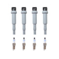Ignition Coil Kit (4 Pieces) for Bosch (Double Platinum, Gap 0.031)