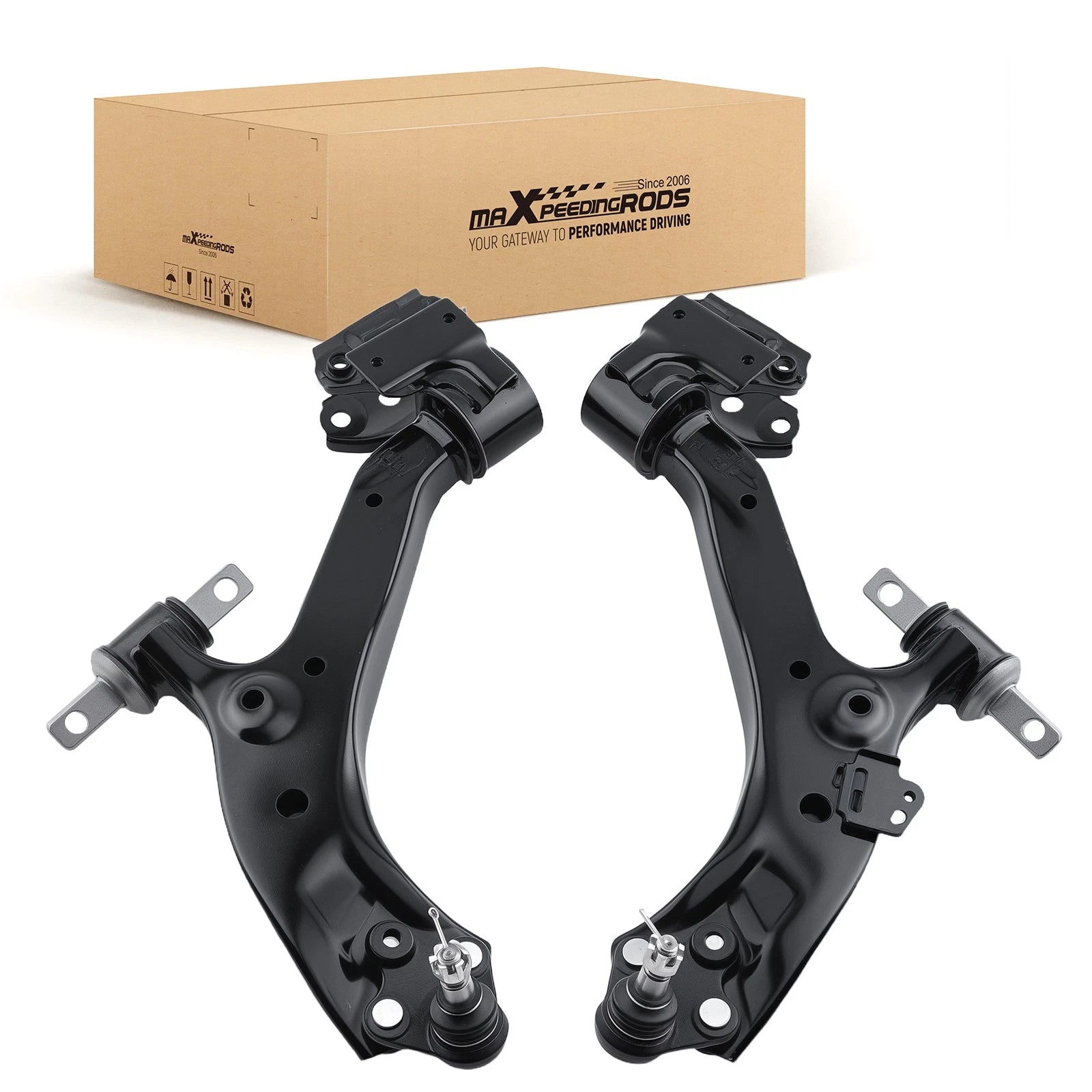 2X Front Lower Control Arms w/Ball Joint LH RH for Honda CR-V (2015–2016)