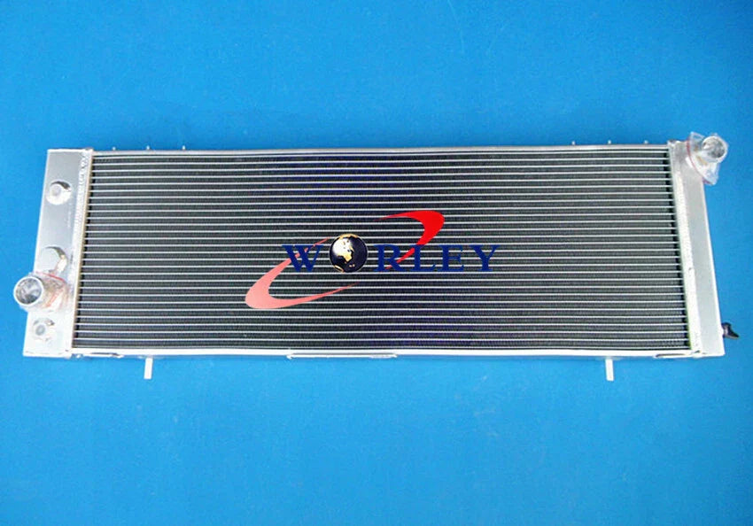 Aluminum Radiator +3 Fans for Jeep J-Series Cherokee Comanche Wagoneer (84-91)