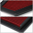 Red Washable Hi-Flow Air Filter for Honda CR-V III/Crider/City (2007–2013)