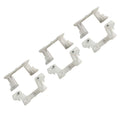 Set of 3 White Plastic Supports for 4510 Sander Vibration Frame