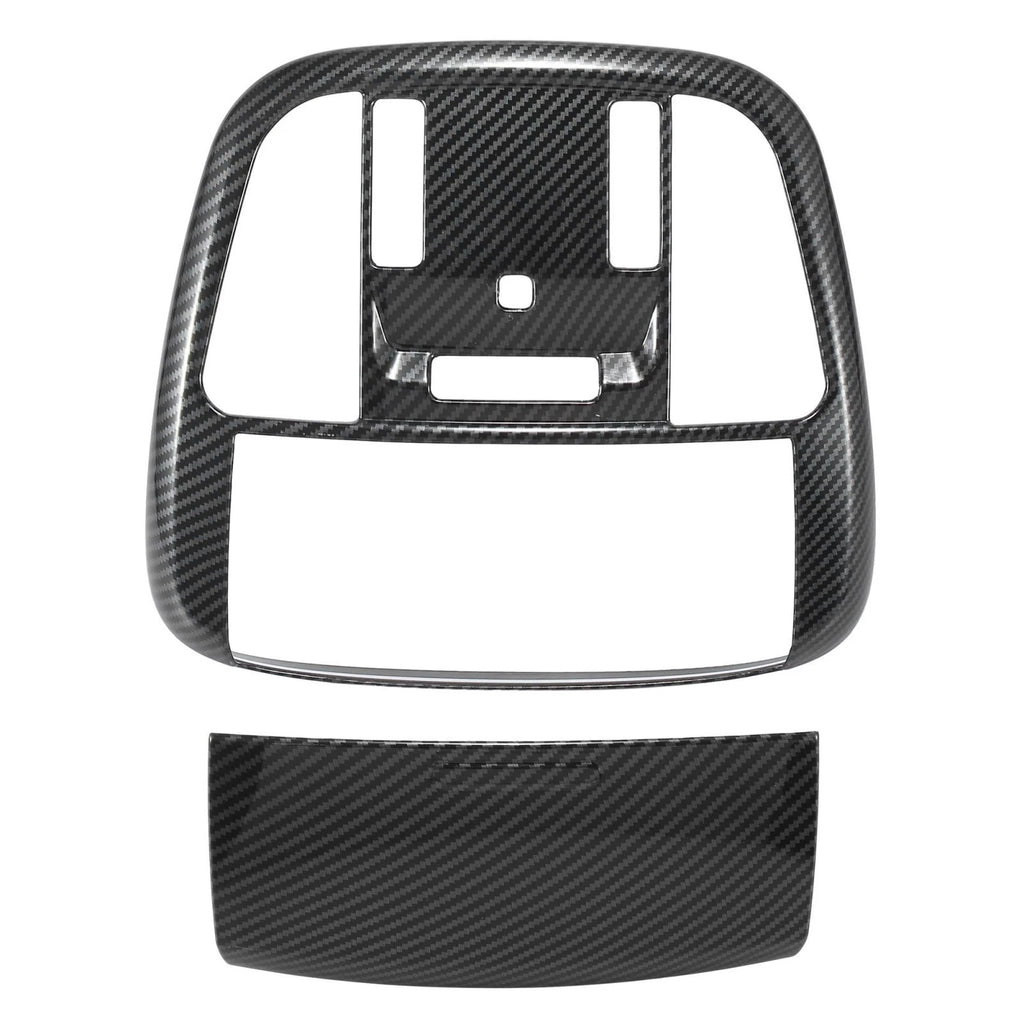 Carbon Fiber Roof Reading Light Cover Trim for Dodge Charger (2011–2021)