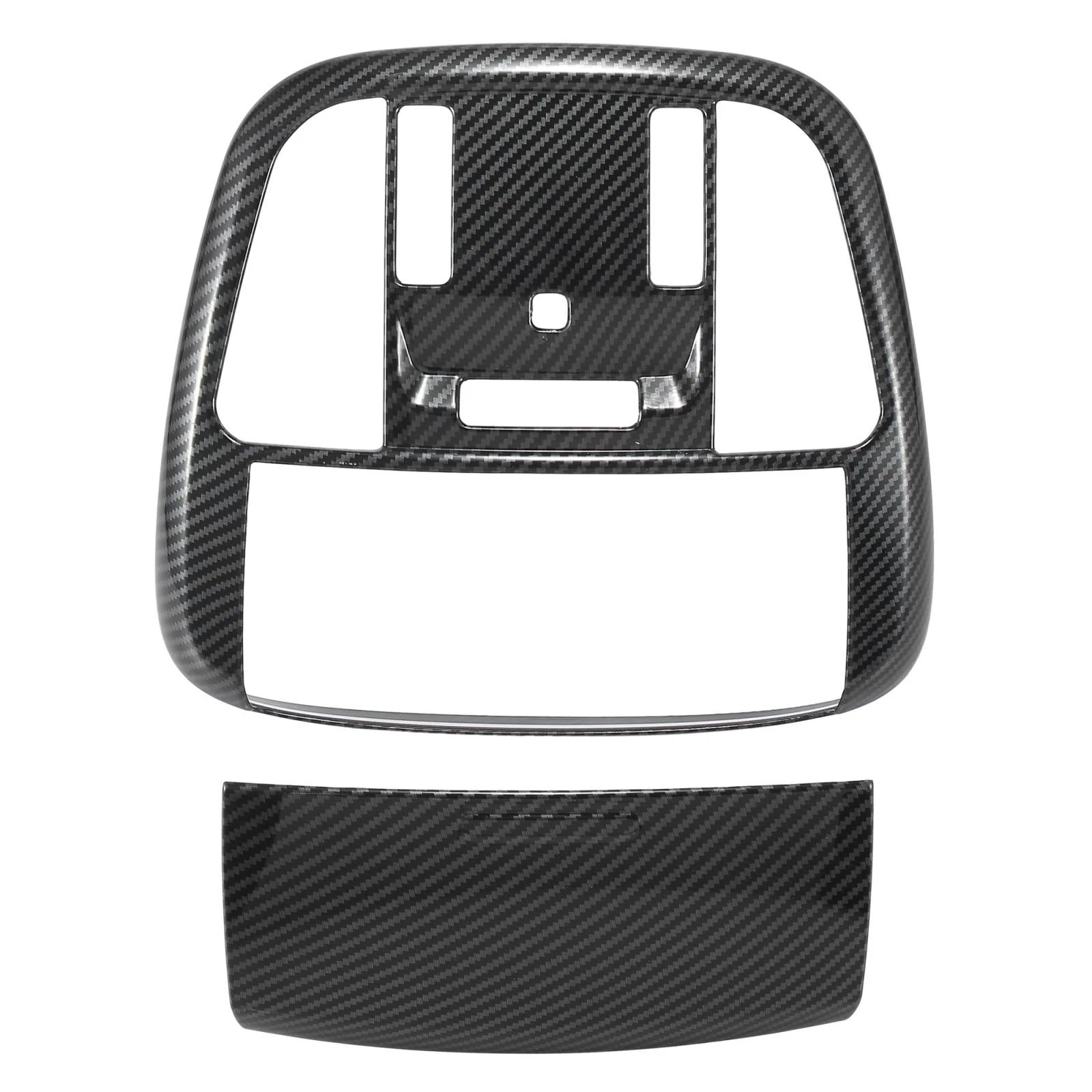 Carbon Fiber Roof Reading Light Cover Trim for Dodge Charger (2011–2021)