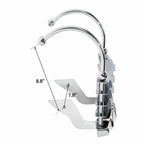 Rear Bumper Cheese Grater Grill for Harley Heritage Springer (1997–2003) Chrome