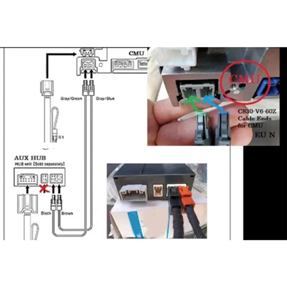 USB Cable for Mazda MX-5 CX-3 CX-5 CX-9
