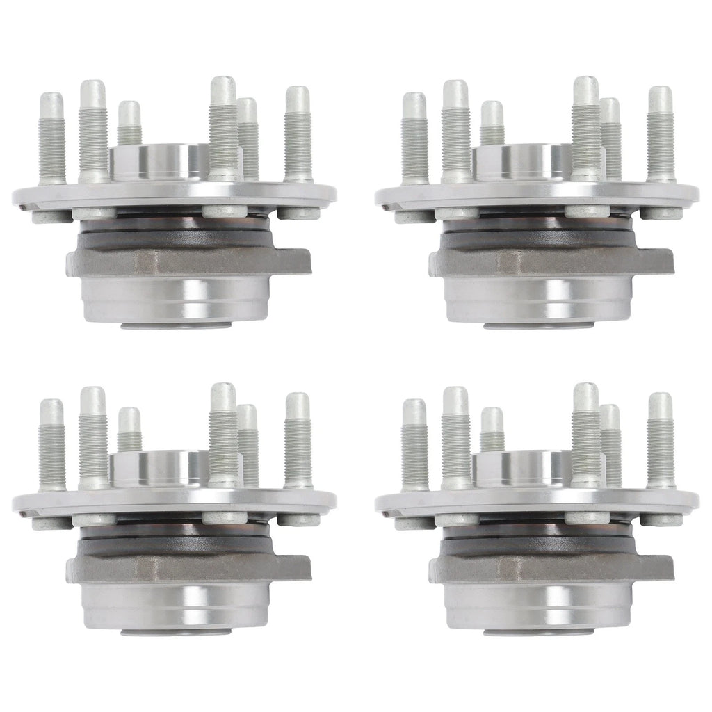 Set of 4 Wheel Bearing Hub Kit for Cadillac SRX (2010–2016)